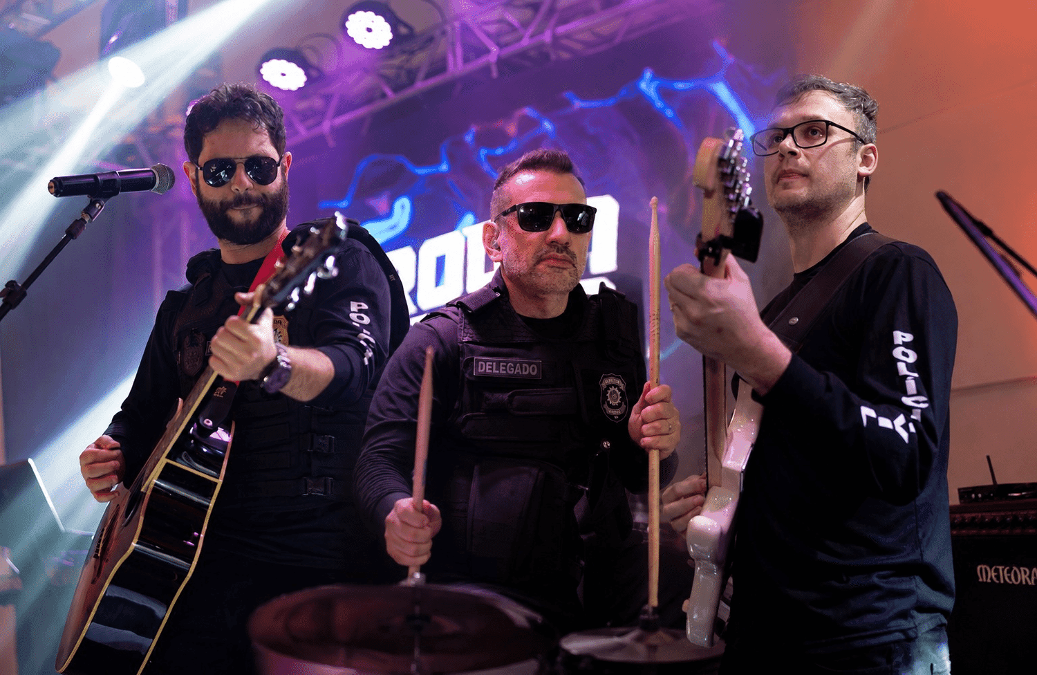 Rock Circunstanciado: policiais da 14ª DPRI levam para o palco uma paixão que vai além do distintivo
