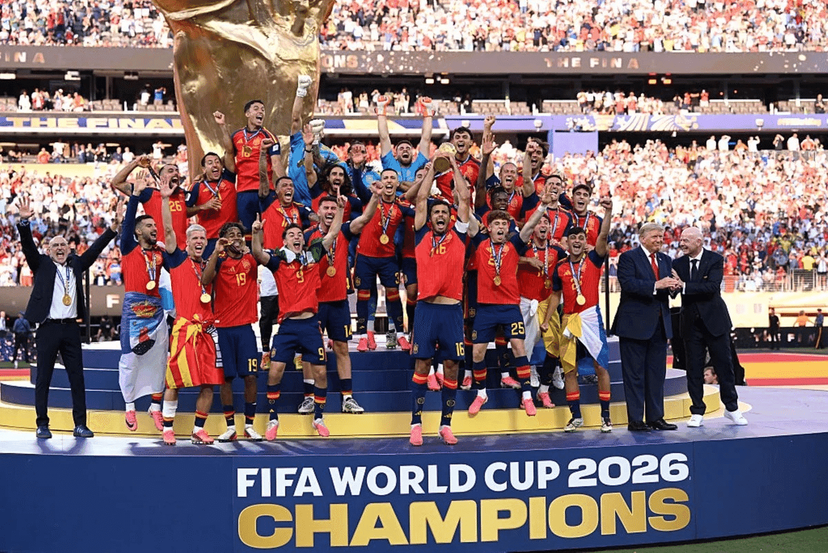 Espanha conquista seu segundo título da Copa do Mundo