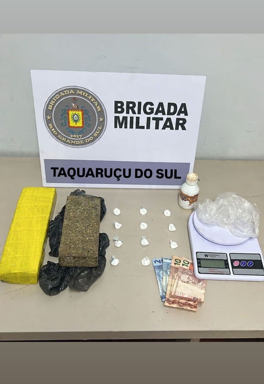 Mulher é presa por tráfico de drogas em Taquaruçu do Sul