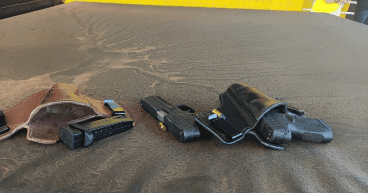 Mulher é presa pela PRF portando duas pistolas