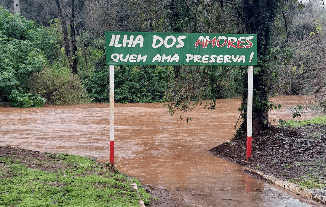 Elevação do rio Uruguai coloca Iraí em estado de alerta