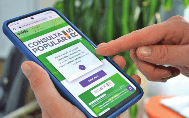 Estado inicia fase para envio de propostas da Consulta Popular 2026/2027
