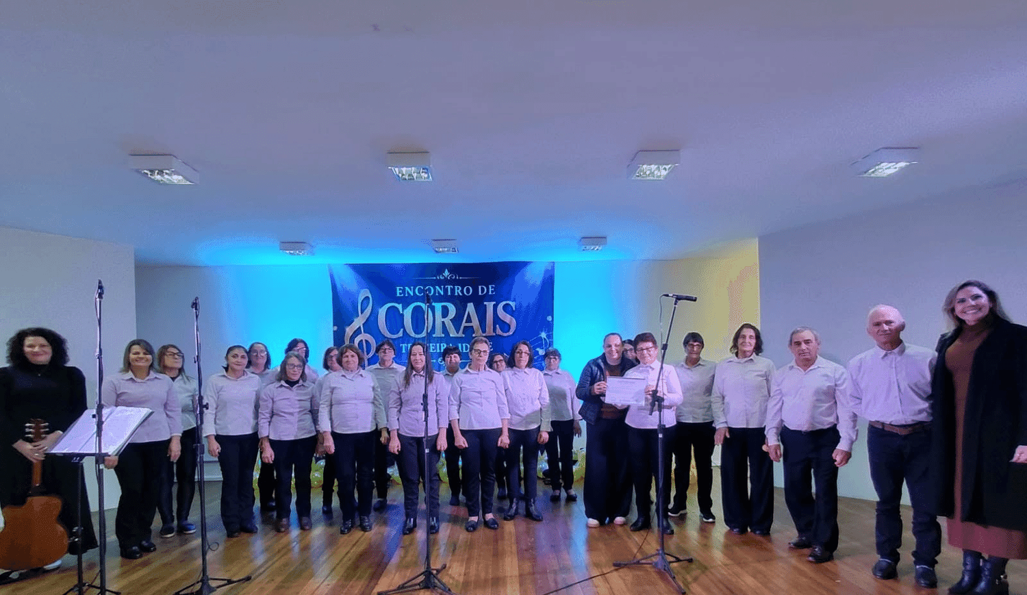 Coral da Terceira Idade de Liberato Salzano participa de encontro regional em Sarandi