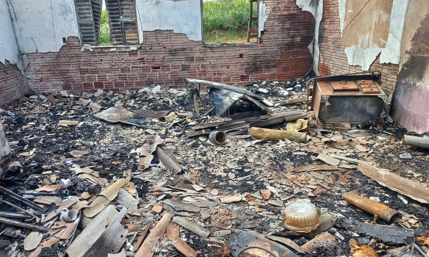 Incêndio destrói residência em Boa Vista das Missões