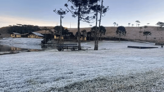 Rio Grande do Sul registra a menor temperatura do ano