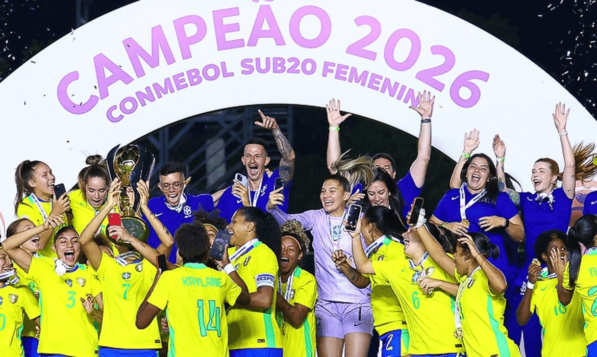 Brasil é campeão sul-americano sub-20 feminino