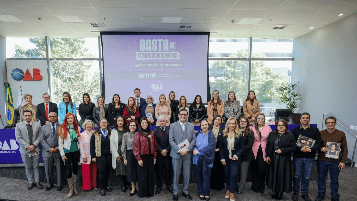 OAB/RS apresenta propostas para fortalecer o combate aos feminicídios no Estado